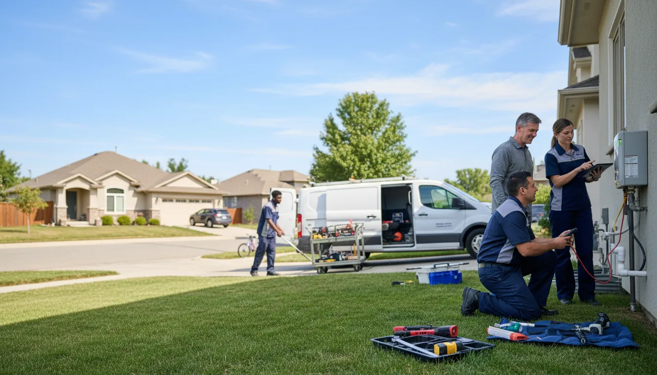 Tankless water heater service in Clarksville, TX
